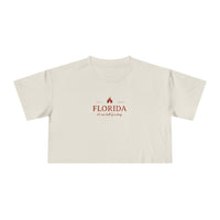 Florida It's One Hell of a Drug Women's Crop Tee