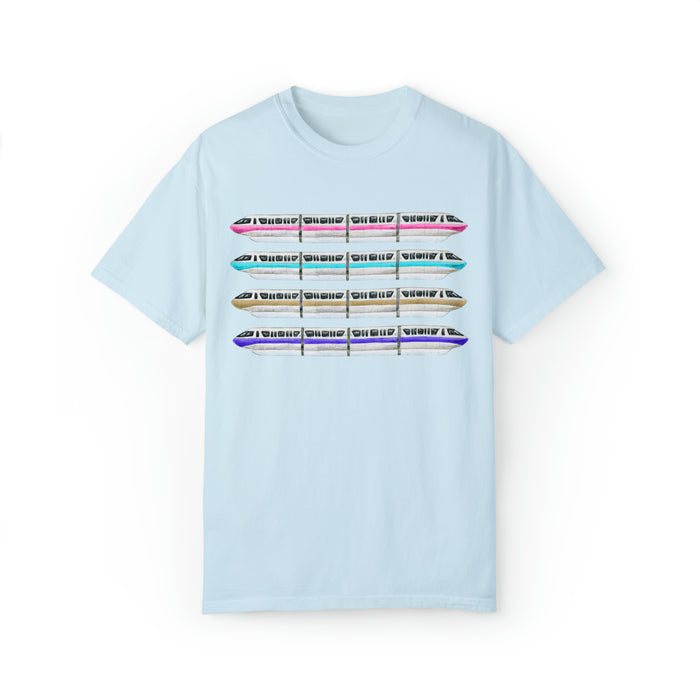 Monorails Comfort Colors Unisex Garment-Dyed T-shirt