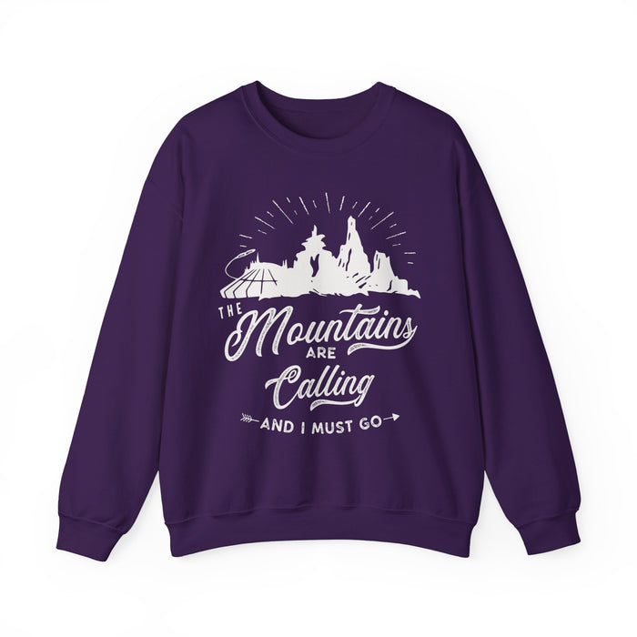 The Mountains Are Calling Gildan Unisex Heavy Blend™ Crewneck Sweatshirt