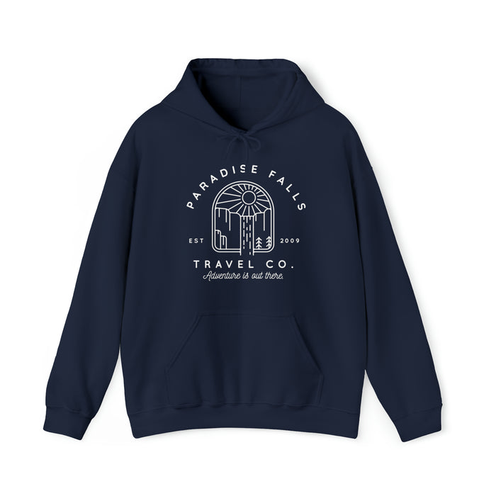 Paradise Falls Vacation Co. Gildan Unisex Heavy Blend™ Hooded Sweatshirt