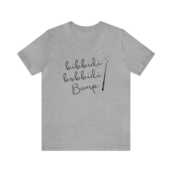 Bibbidi Bobbidi Bump Bella Canvas Unisex Jersey Short Sleeve Tee