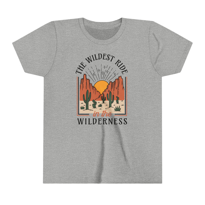 The Wildest Ride In The Wilderness Bella Canvas Youth Short Sleeve Tee