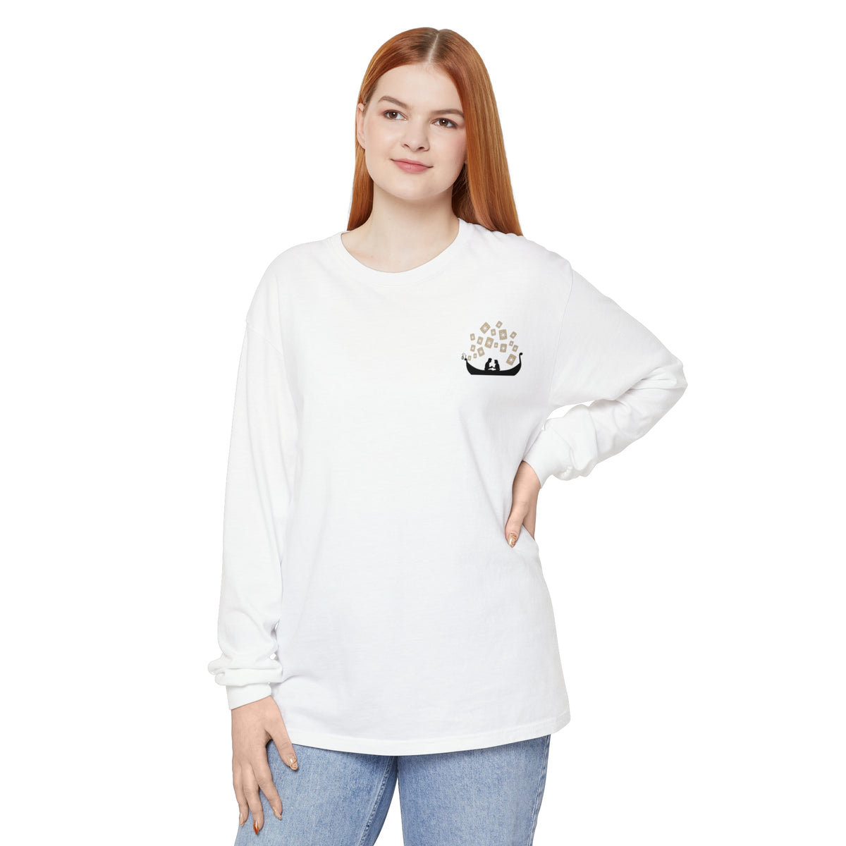 Lost Princess Lantern Co Comfort Colors Unisex Garment-dyed Long Sleeve T-Shirt