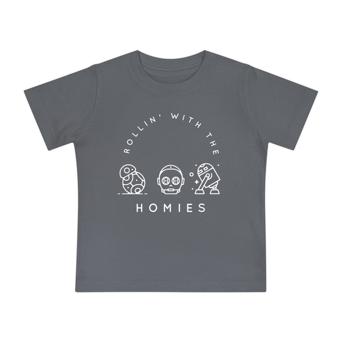 Rollin’ With The Homies Bella Canvas Baby Short Sleeve T-Shirt