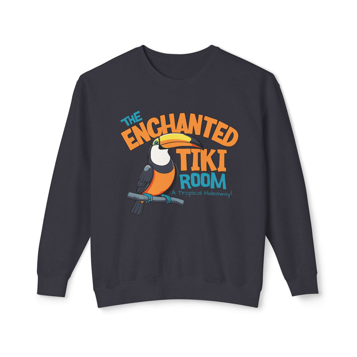 The Enchanted Tiki Room Unisex Lightweight Comfort Colors Crewneck Sweatshirt