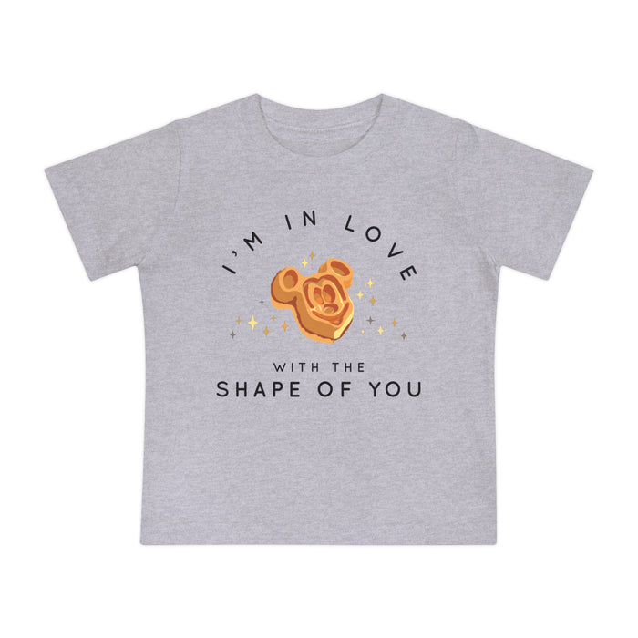 I'm in Love with the Shape of You Bella Canvas Baby Short Sleeve T-Shirt