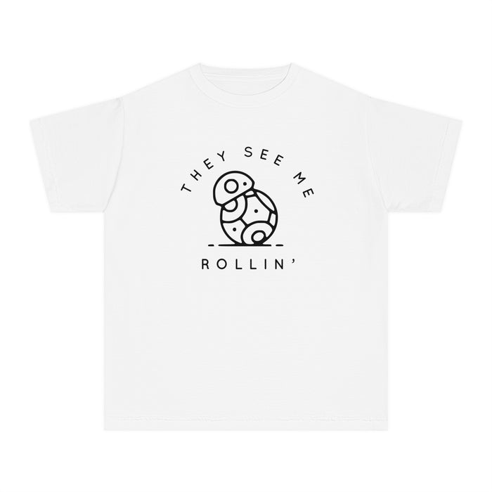 They See Me Rollin' Comfort Colors Youth Midweight Tee