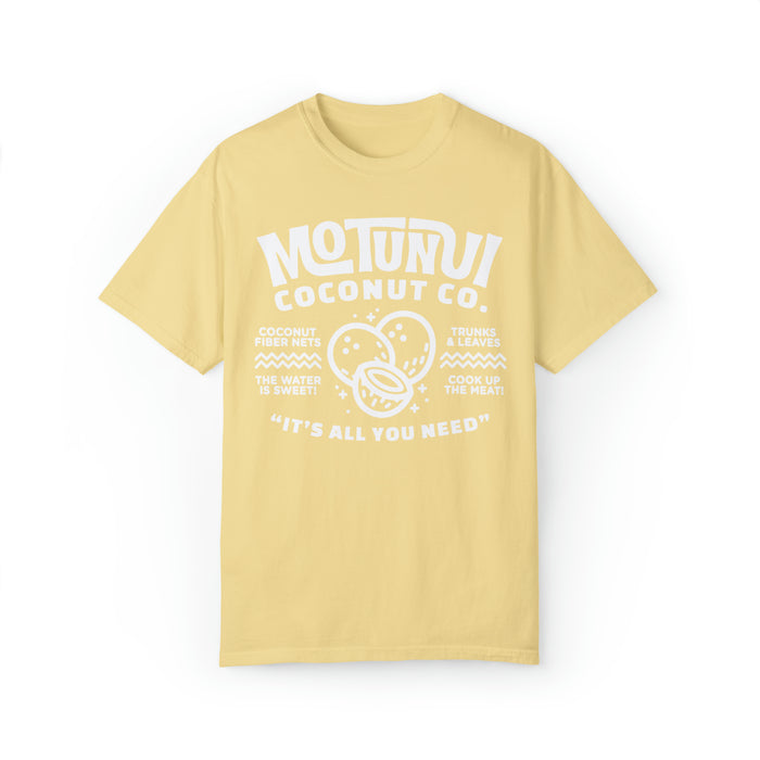 Motunui Coconut Company Comfort Colors Unisex Garment-Dyed T-shirt