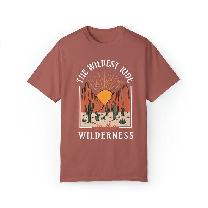 The Wildest Ride In The Wilderness Comfort Colors Unisex Garment-Dyed T-shirt