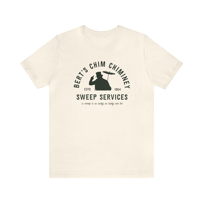 Bert’s Chim Chiminey Sweep Services Bella Canvas Unisex Jersey Short Sleeve Tee