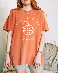They See Me Rollin' Comfort Colors Unisex Garment-Dyed T-shirt