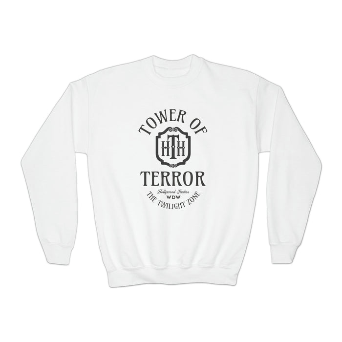 Tower Of Terror Gildan Youth Crewneck Sweatshirt