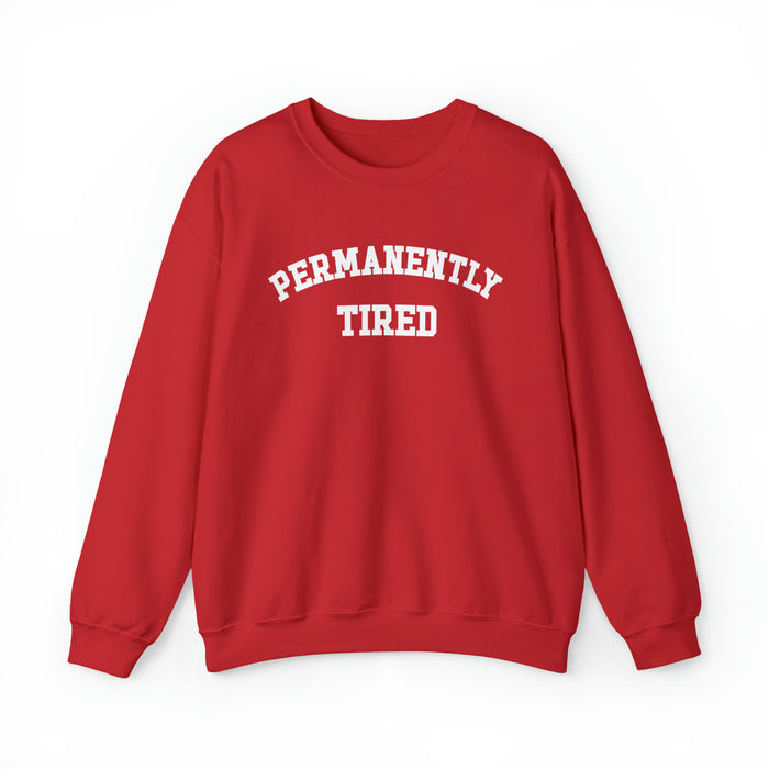 Permanently Tired Gildan Unisex Heavy Blend™ Crewneck Sweatshirt