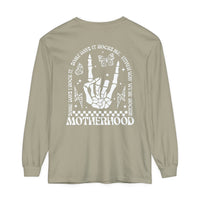 Motherhood Comfort Colors Unisex Garment-dyed Long Sleeve T-Shirt