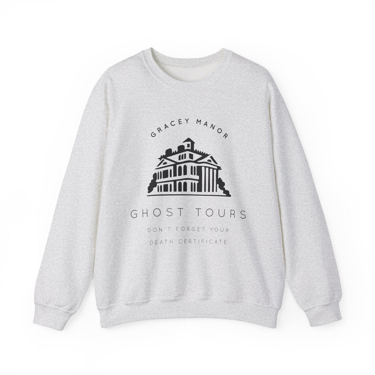 Gracey Manor Ghost Tours Gildan Unisex Heavy Blend™ Crewneck Sweatshirt