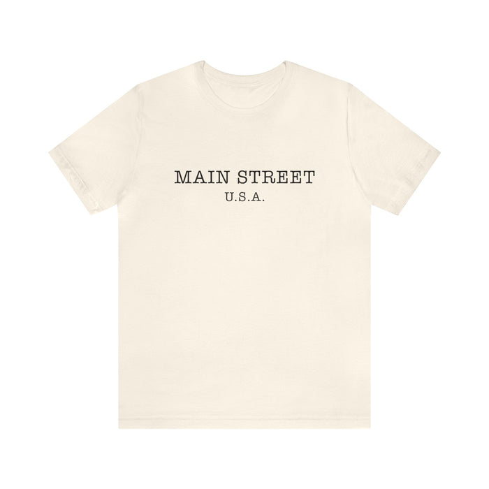 Main Street USA Bella Canvas Unisex Jersey Short Sleeve Tee