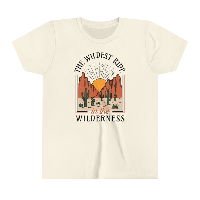 The Wildest Ride In The Wilderness Bella Canvas Youth Short Sleeve Tee