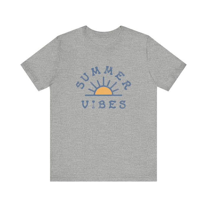 Summer Vibes Bella Canvas Unisex Jersey Short Sleeve Tee