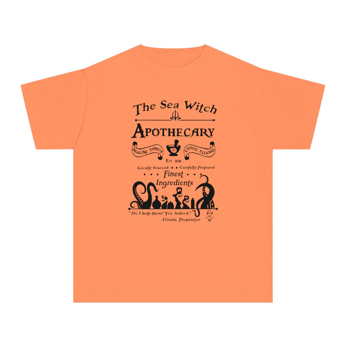 Sea Witch Apothecary Comfort Colors Youth Midweight Tee