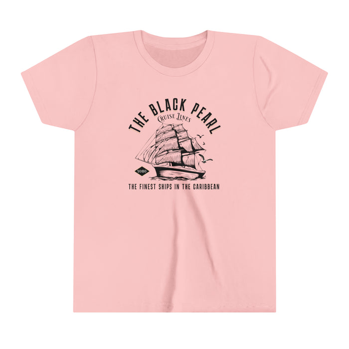 Black Pearl Cruise Lines Bella Canvas Youth Short Sleeve Tee