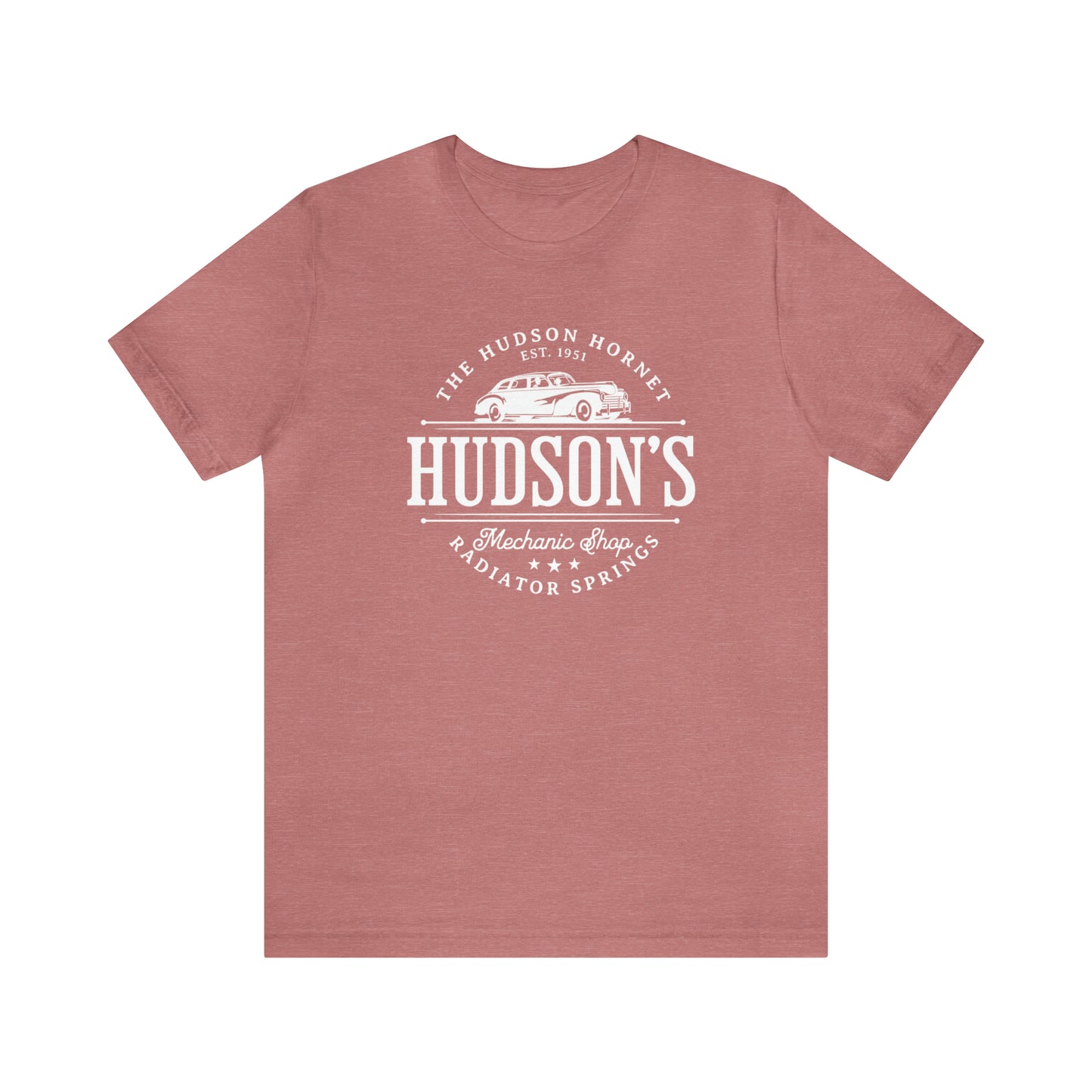Hudson's Mechanic Shop Bella Canvas Unisex Jersey Short Sleeve Tee