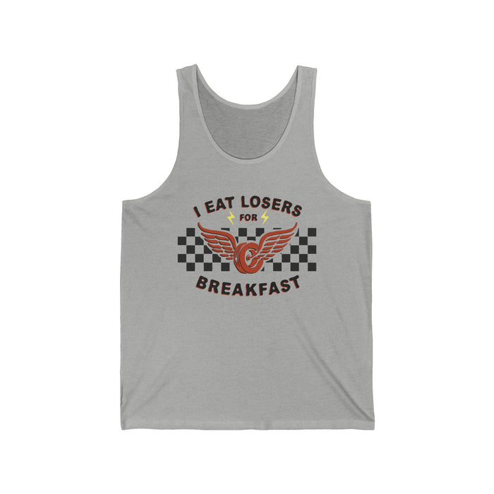 I Eat Losers For Breakfast Bella Canvas Unisex Jersey Tank