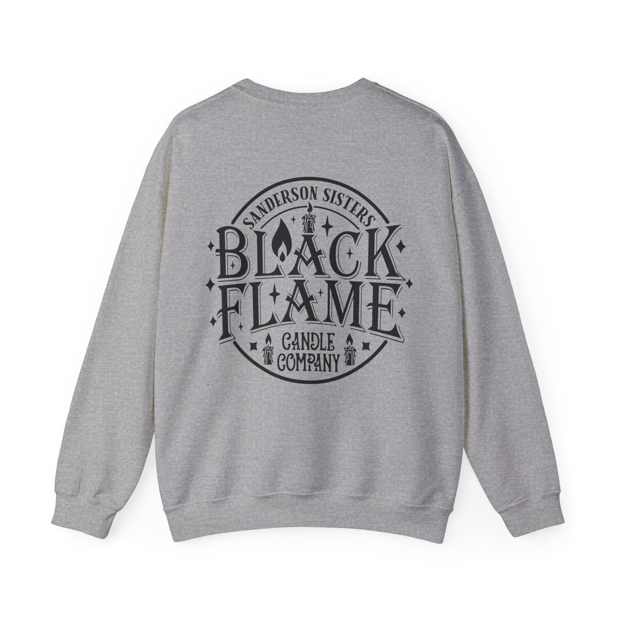 Black Flame Candle Unisex Heavy Blend™ Crewneck Sweatshirt