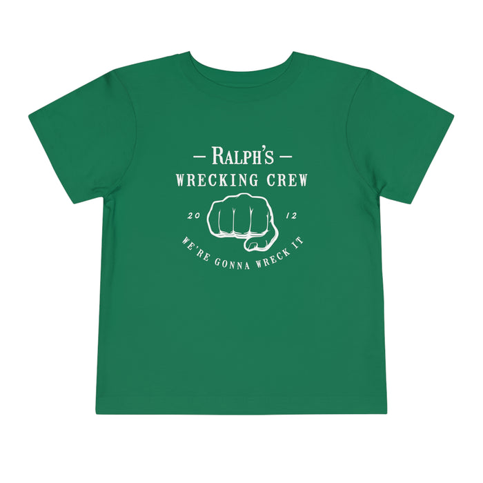 Ralph’s Wrecking Crew Bella Canvas Toddler Short Sleeve Tee