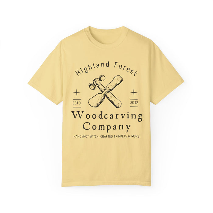 Highland Forest Woodworking Company Comfort Colors Unisex Garment-Dyed T-shirt