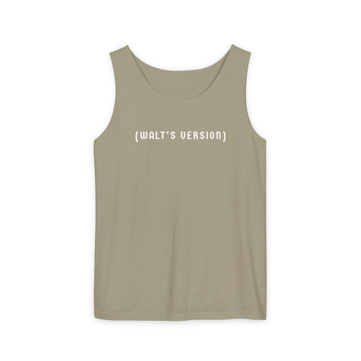 Walt's Version Unisex Comfort Colors Garment-Dyed Tank Top