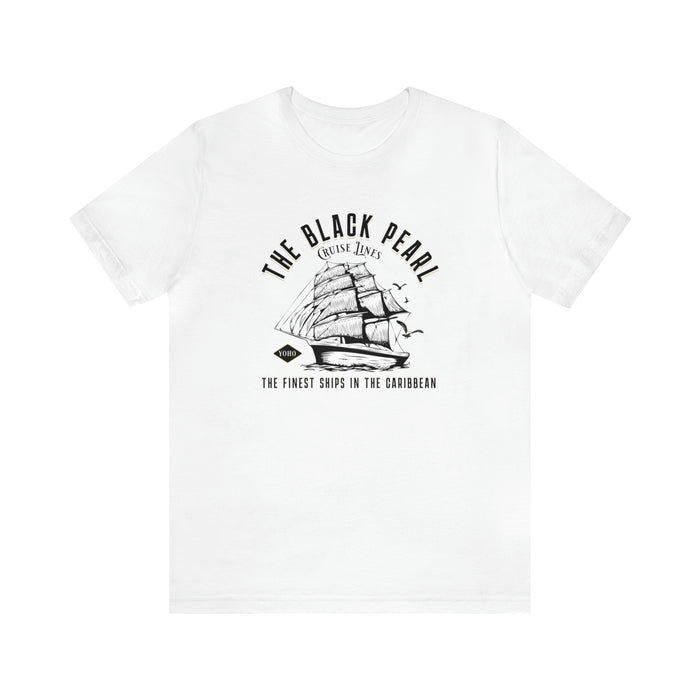 Black Pearl Cruise Lines Bella Canvas Unisex Jersey Short Sleeve Tee