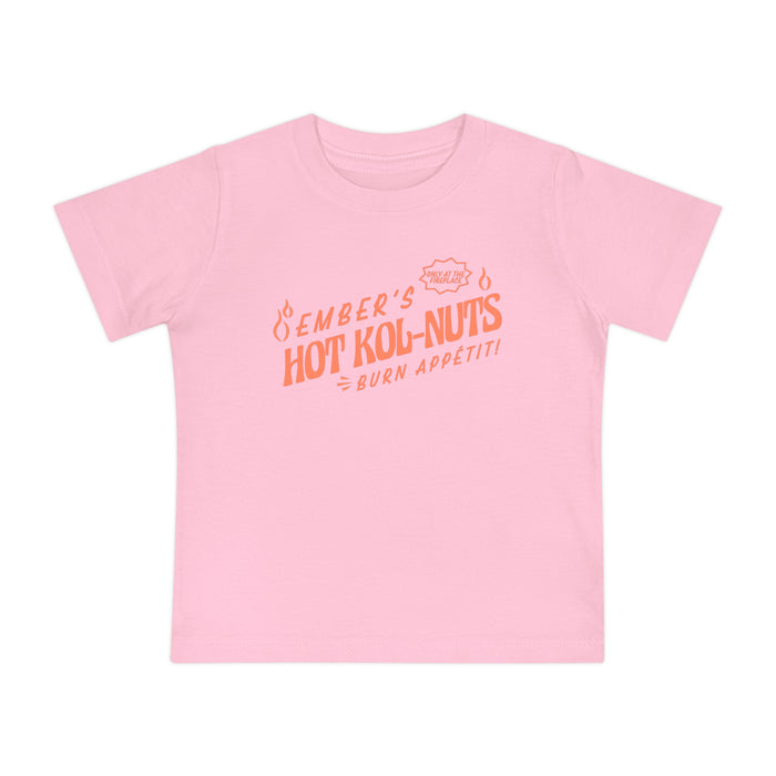 Ember's Hot Kol-Nuts Bella Canvas Baby Short Sleeve T-Shirt