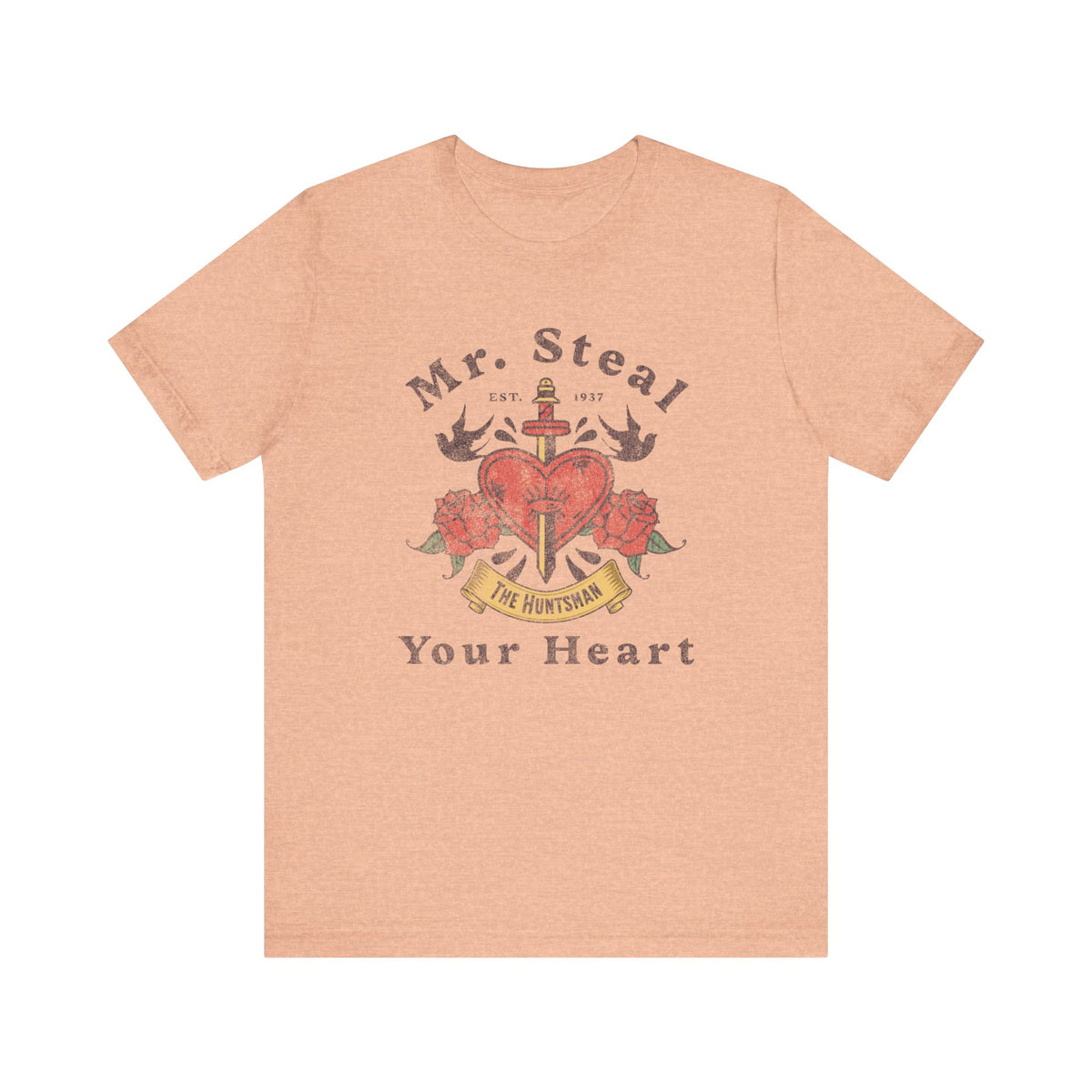 Mr. Steal Your Heart Bella Canvas Unisex Jersey Short Sleeve Tee