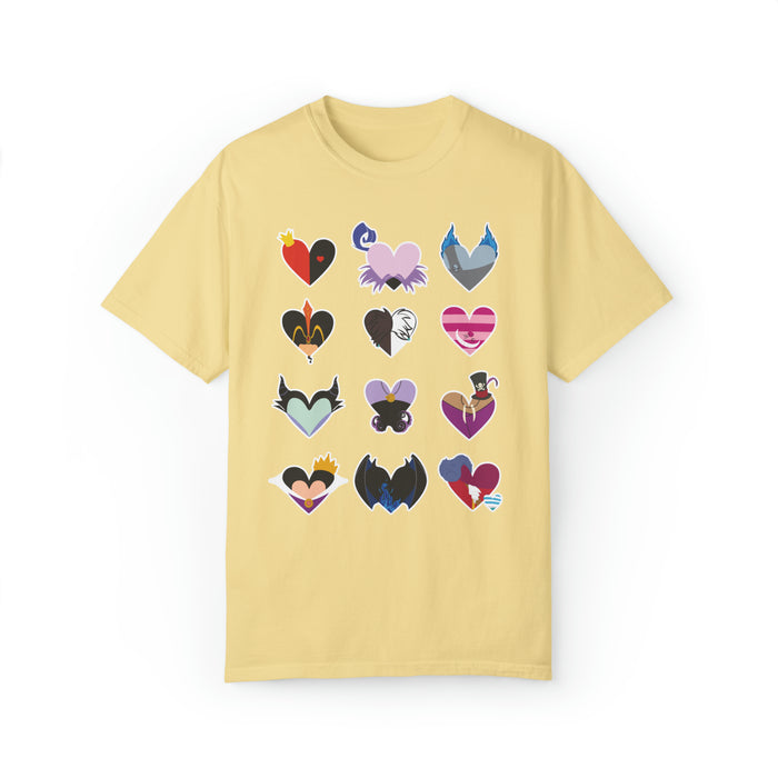 Villain Hearts Comfort Colors Unisex Garment-Dyed T-shirt