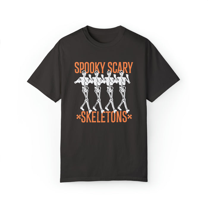 Spooky Scary Skeletons Comfort Colors Unisex Garment-Dyed T-shirt