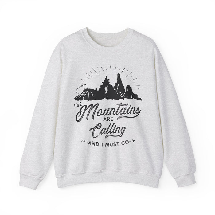 The Mountains Are Calling Gildan Unisex Heavy Blend™ Crewneck Sweatshirt