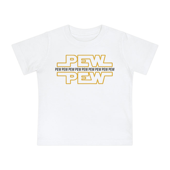 PEW PEW PEW Bella Canvas Baby Short Sleeve T-Shirt