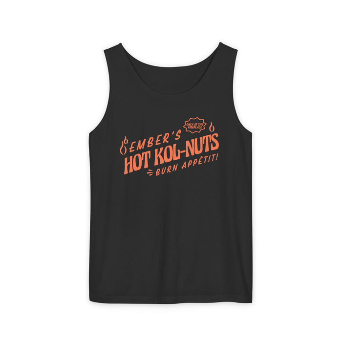 Ember's Hot Kol-Nuts Unisex Comfort Colors Garment-Dyed Tank Top