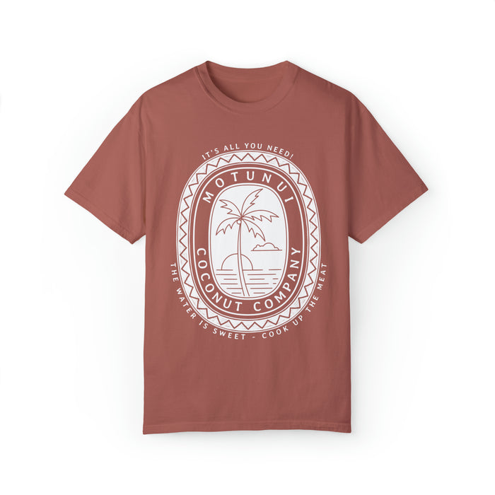 Motunui Coconut Company Comfort Colors Unisex Garment-Dyed T-shirt