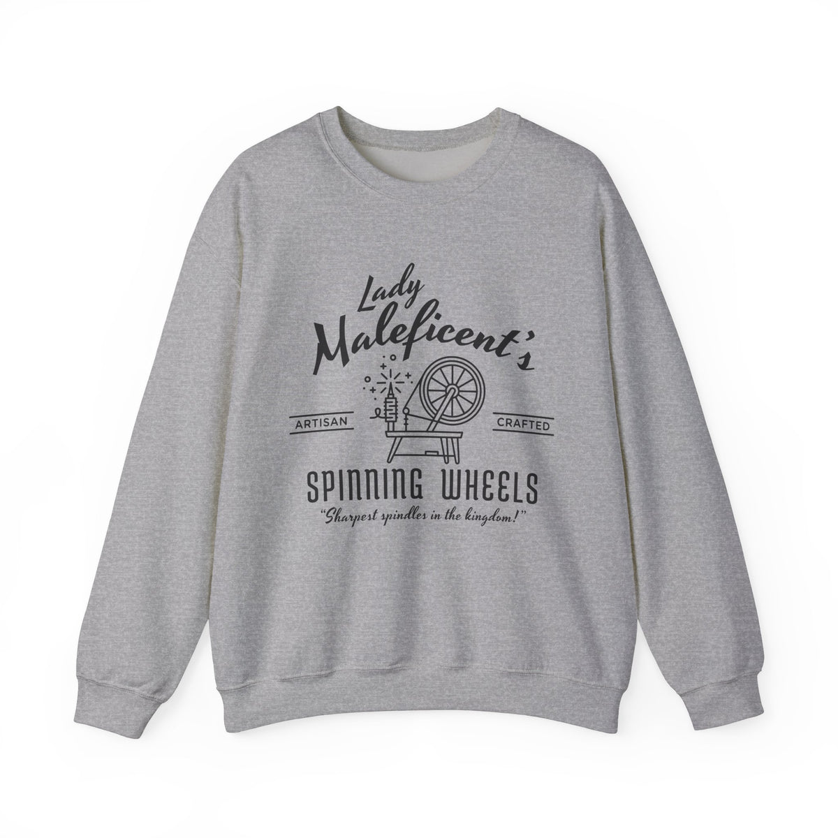 Maleficent's Spinning Wheels Unisex Heavy Blend™ Crewneck Sweatshirt