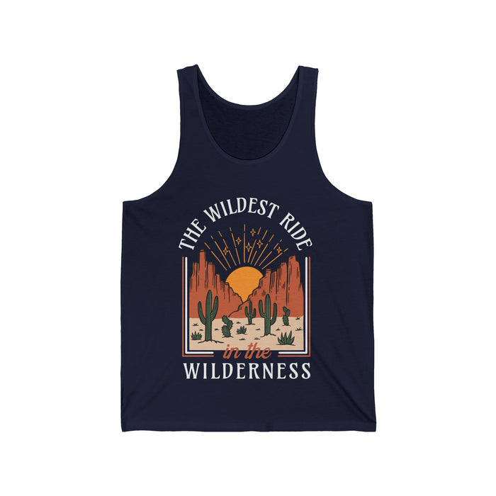 The Wildest Ride In The Wilderness Bella Canvas Unisex Jersey Tank