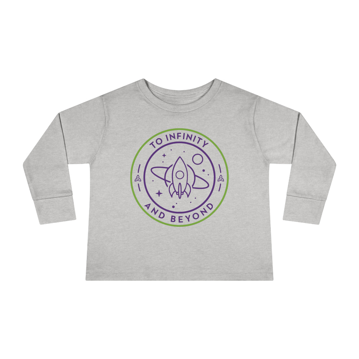To Infinity And Beyond Rabbit Skins Toddler Long Sleeve Tee