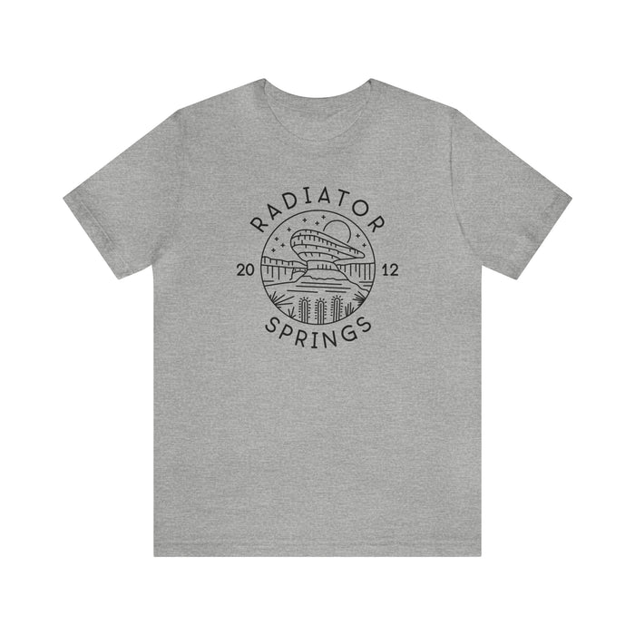 Radiator Springs Bella Canvas Unisex Jersey Short Sleeve Tee