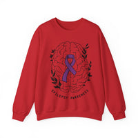 Epilepsy Awareness Gildan Unisex Heavy Blend™ Crewneck Sweatshirt