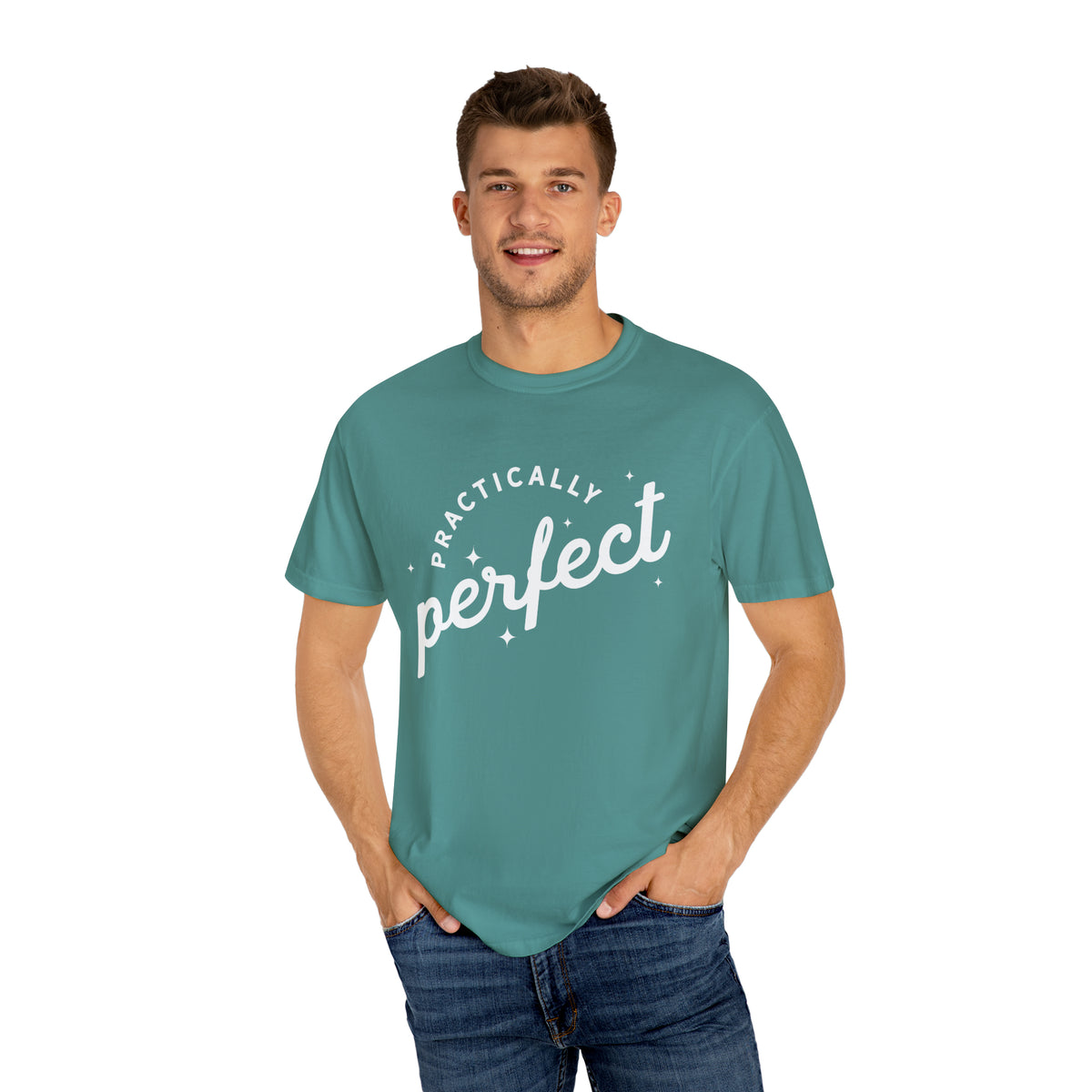 Practically Perfect Comfort Colors Unisex Garment-Dyed T-shirt