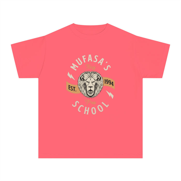 Mufasa's Prep School Comfort Colors Youth Midweight Tee