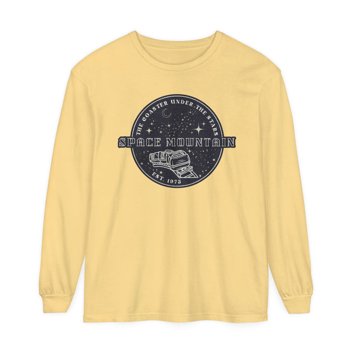 The Coaster Under the Stars Comfort Colors Unisex Garment-dyed Long Sleeve T-Shirt