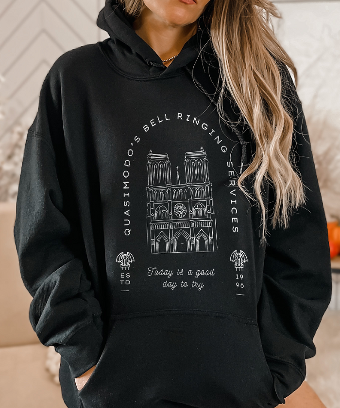 Quasimodo's Bell Ringing Services Gildan Unisex Heavy Blend™ Hooded Sweatshirt