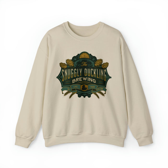 The Snuggly Duckling Brewing Gildan Unisex Heavy Blend™ Crewneck Sweatshirt