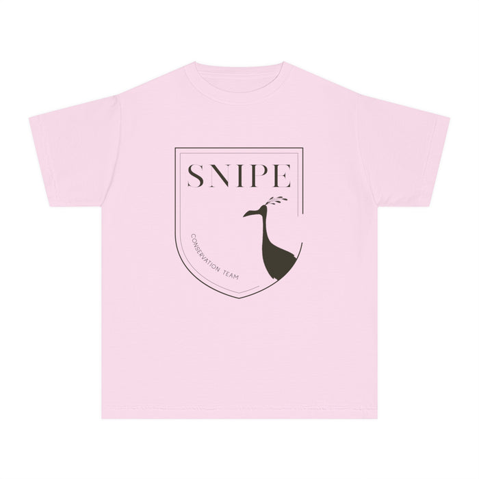 Snipe Conservation Team Comfort Colors Youth Midweight Tee